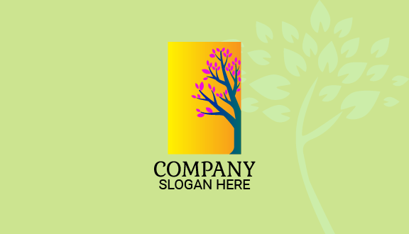 Blossoming Tree Business Card