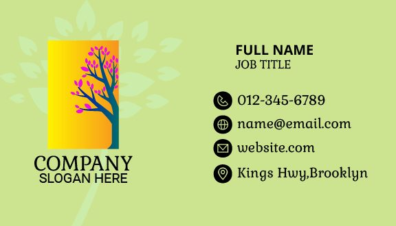 Blossoming Tree Business Card