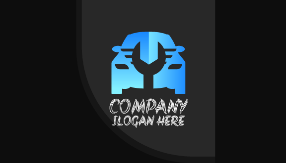 Blue Auto Detailing Business Card