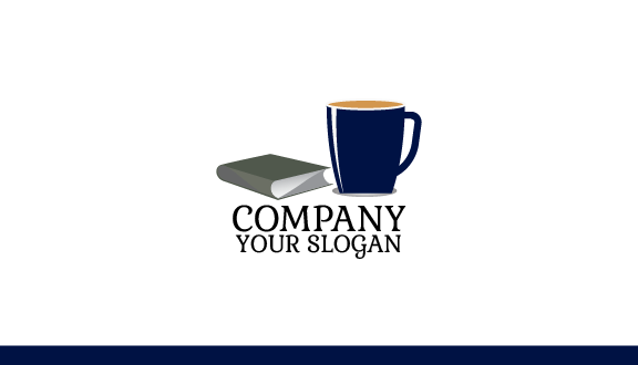 Tarjeta De Visita Con Forma De Taza De Té Azul