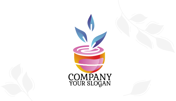 Tarjeta De Presentación Con Elementos De Té Botánico