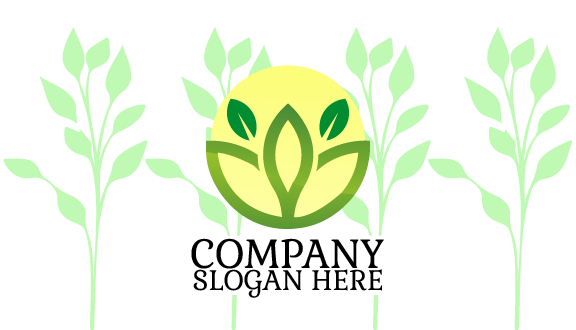 Carte De Visite Bountiful Greenery