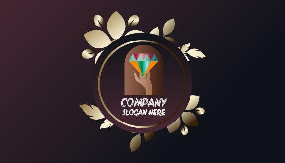 Kartu Nama Perhiasan Cerah