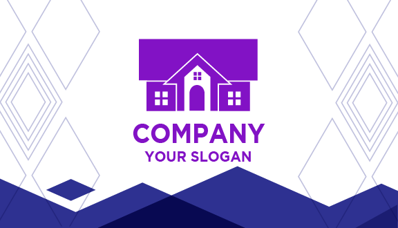 Gebäude Immobilien Visitenkarte