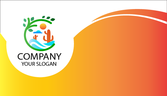 Biglietto Da Visita Per Il Giardinaggio Di Cactus