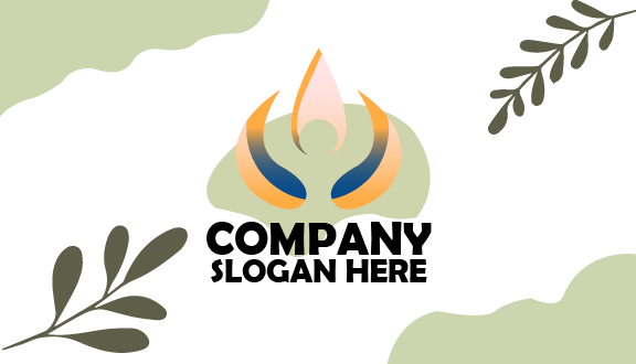 Tarjeta De Presentación De Spa A La Luz De Las Velas