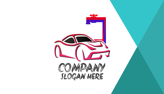 Car Wash Auto Detailing Business Card