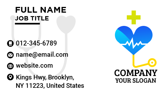 Cardiovascular Doctor Business Card