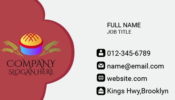 Cherry Pie Bakery Business Card