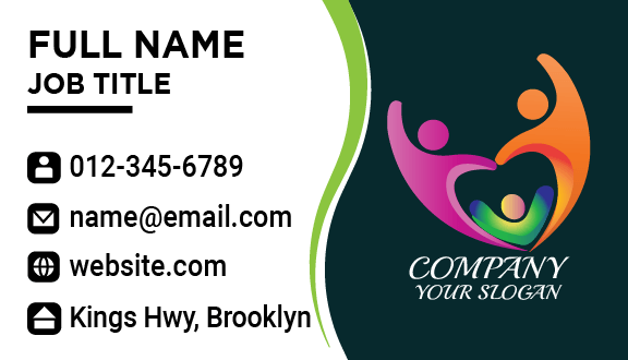 Childcare Center Business Card