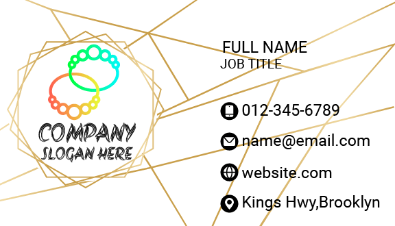 Circle Band Jewellery Business Card