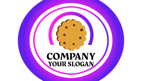 Daire Çikolata Parçalı Kartvizit