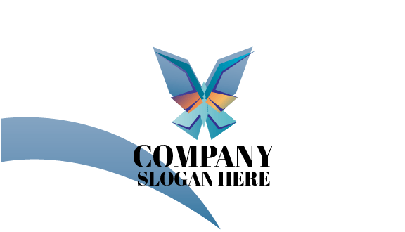 Tarjeta De Presentación Con Mariposas Prediseñadas