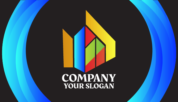 Carte De Visite Colorée Pour Constructeur