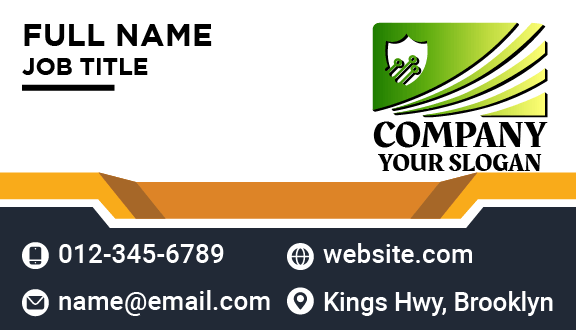 Commercial Computer Security Business Card