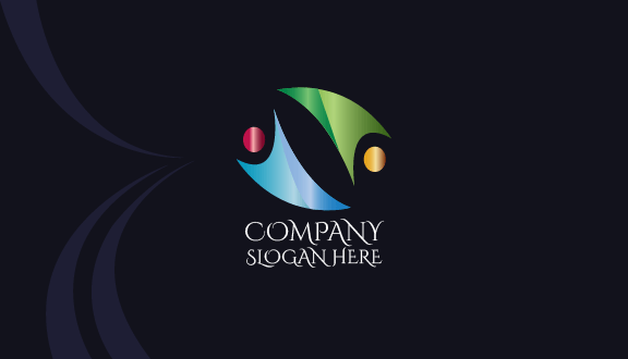 Tarjeta De Visita De Empresa De Red Comunitaria