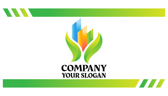 Tarjeta de presentación de empresa de construcción