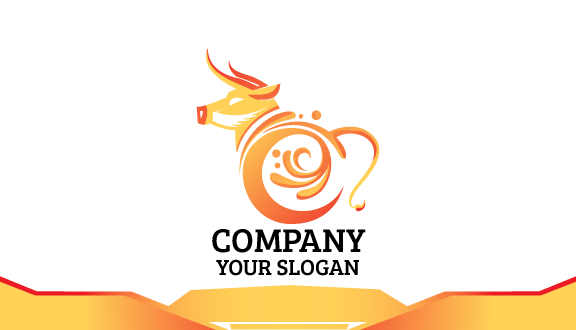 Tarjeta De Presentación Creativa De Una Empresa Lechera