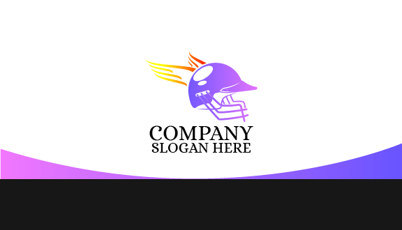 Kartu Nama Helm Kriket