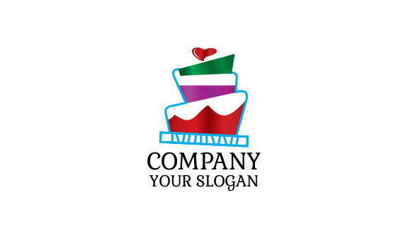 Individuelle Kuchen Visitenkarte