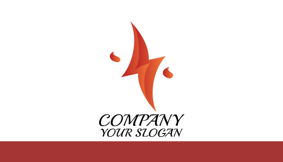 Derin Turuncu Elektrikçi Kartviziti