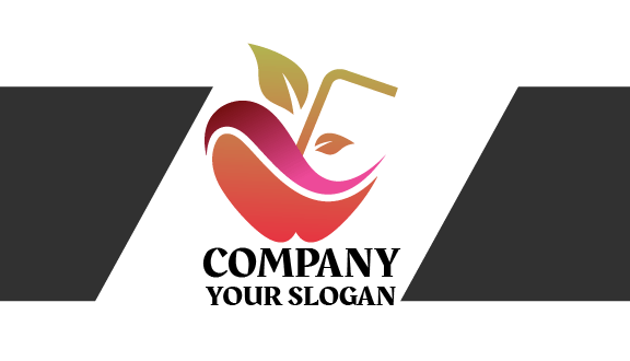 Tarjeta De Presentación De Jugo De Manzana Delicioso