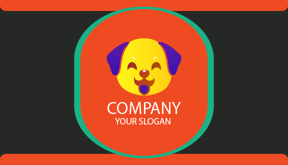 Delightful Puppy Pet Business Card