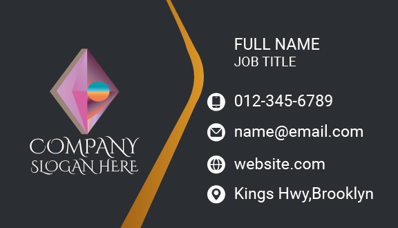 Diamond Company Business Card