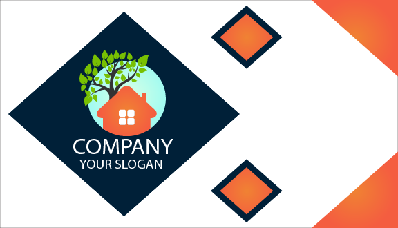 Biglietto Da Visita Per Paesaggista Di Diamanti