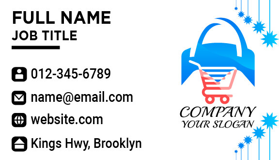 Discount Retail Business Card