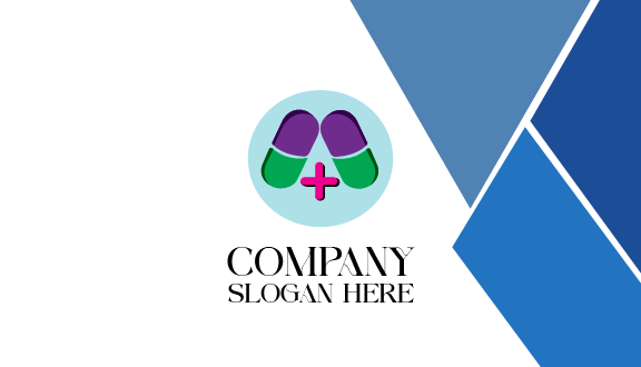 Tarjeta De Presentación Con Cápsula De Médico