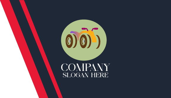 Kartu Nama Sepeda Cat Tahan Lama