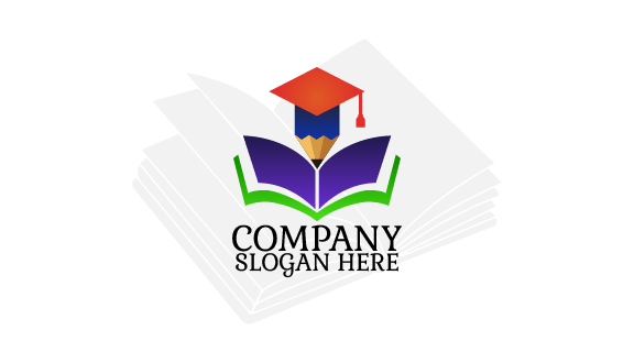 Education Blue Pencil Business Card