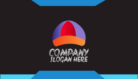 Carte De Visite De Chapeau Élégant