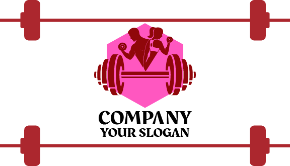 Tarjeta De Presentación De Fitness Empoderante