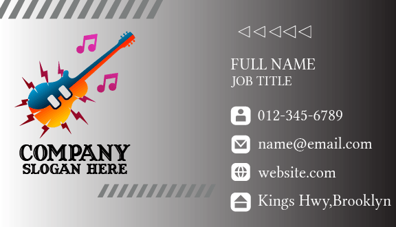 Energetic Band Business Card