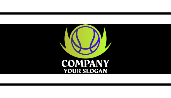 Tarjeta De Presentación De Baloncesto Enérgica