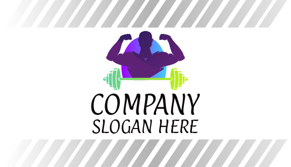 Tarjeta De Presentación De Fitness Energética