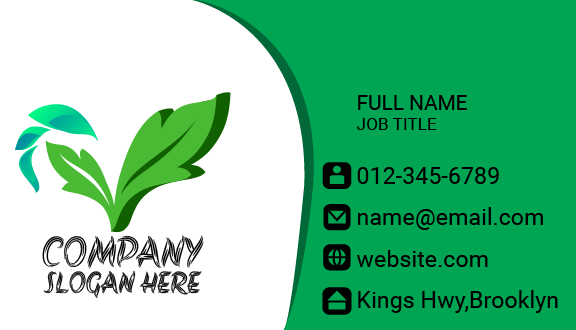 Environmental Care Business Card