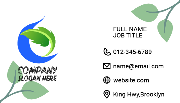 Environmental Safety Business Card