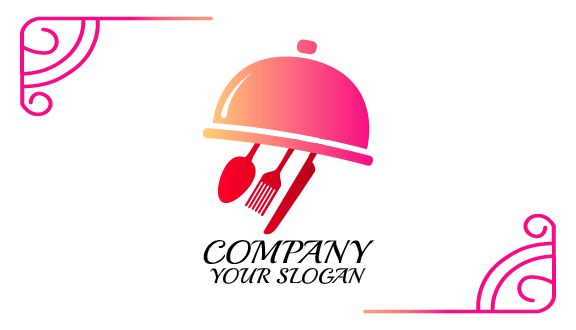 Ausgezeichnete Catering-visitenkarte