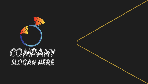 Kartu Nama Perhiasan Eksklusif