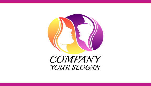 Visitenkarte Eines Teuren Salons