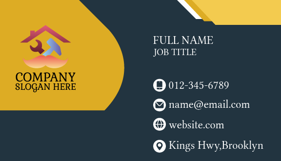 Expert Handyman Online Business Card