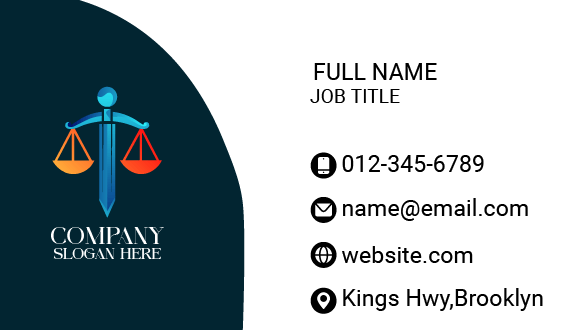 Expert Lawyer Business Card