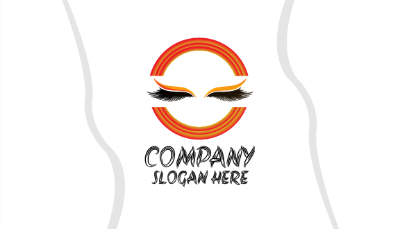 Tarjeta De Presentación De Cosméticos Para Pestañas