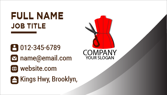 Fancy Wear Boutique Business Card