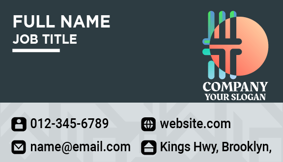 Fast Working Accountant Business Card