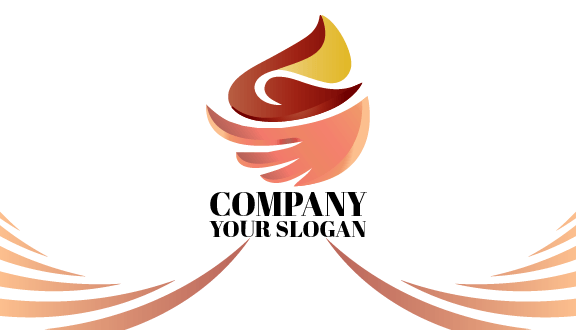 Feather Abstract Business Card