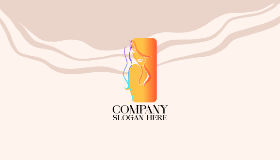 Tarjeta De Presentación Estética Con Encanto Femenino